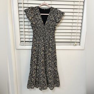 Floral Midi Dress by Rails - size Small - Excellent Condition
